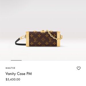 Louis Vuitton Monogram Vanity Case PM